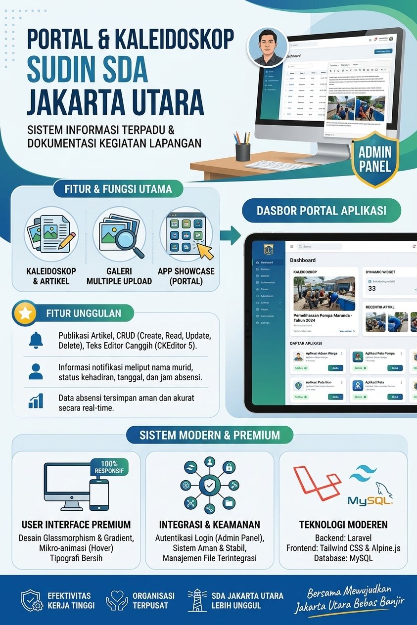 Kaleidoskop & Portal Aplikasi - Sudin SDA Jakarta Utara